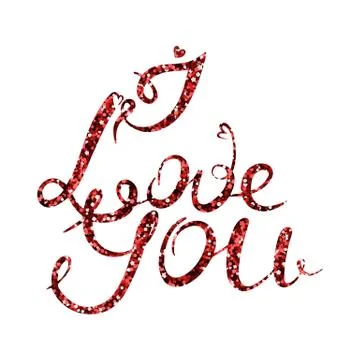 I love you. Stock Illustration