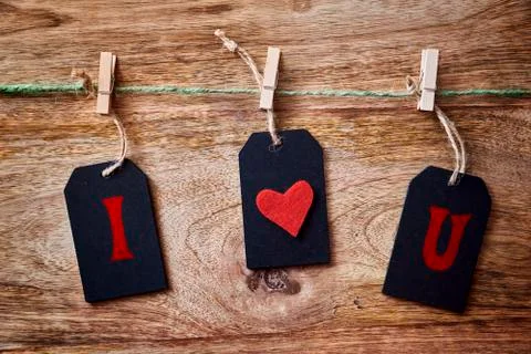 I love you Stock Photos