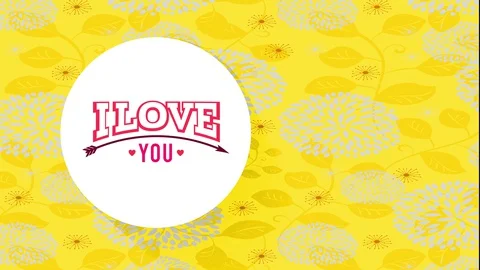 I love you script for valentines letter written with elderly education offset Stock Footage 129796888