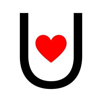 I luv you message Stock Illustration