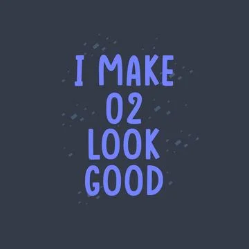 I Make 2 look good, 2 years old birthday celebration Illustrazione stock