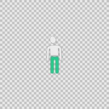 I Man Alpha animation clip for video or presentation Stock Footage 56612247