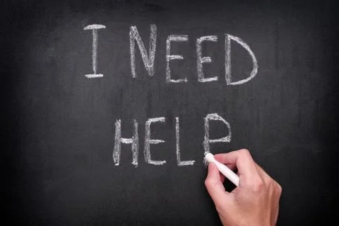 I Need Help Stock Photos