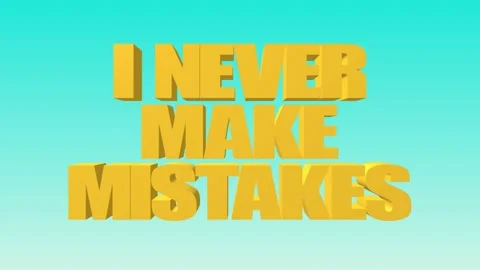 I NEVER MISTAKE VIDEO Stock Footage 192399339