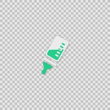 I Nursing Bottle Alpha whiteboard illustration animation doodle hand drawn  Stock Footage 56640086