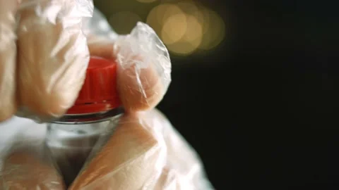 I open a bottle of Coke Stock Footage 165350245