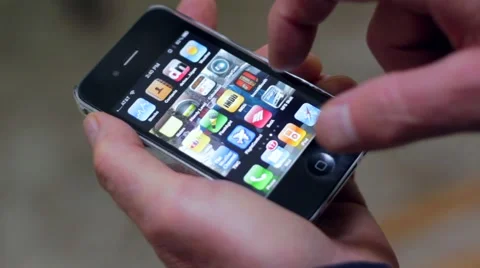 I-PHONE APPS CLOSE-UP Vidéo 1408280