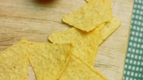 I put a teaspoon of cumin in Guacamole Stock Footage 169351586