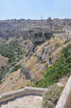 I Sassi in Matera Stock Photos