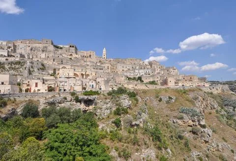I Sassi in Matera Stock Photos