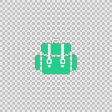 I School Bag Alpha animation clip for video or presentation Stock Footage 56635834