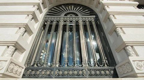 I shot the this window at Praça da Liberdade Porto center Portugal 2017 Foto stock