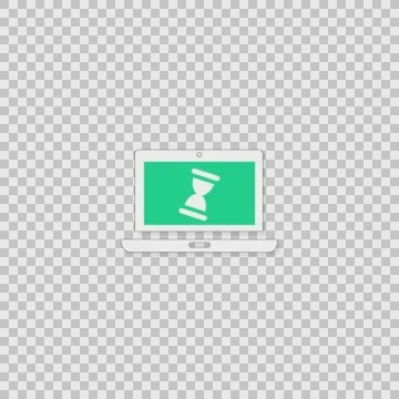 I Slow Computer alpha illustration animation Video stock 57135000