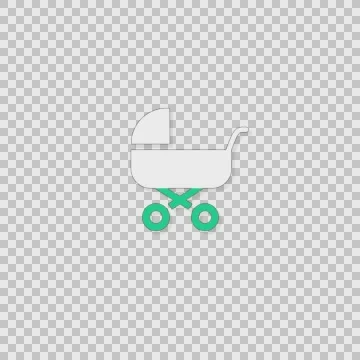 I Stroller - Pushchair Alpha whiteboard illustration animation doodle hand drawn Stock Footage 56640101