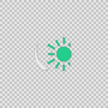 I Sun and Moon Alpha animation clip for video or presentation Stock Footage 56635614