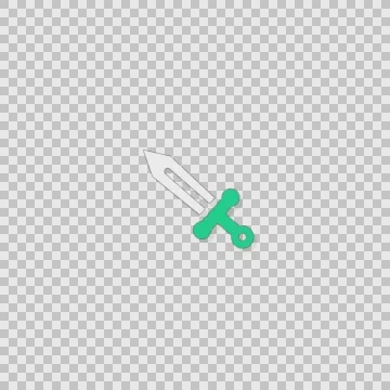 I Sword Alpha animation clip for video or presentation Stock Footage 56636407