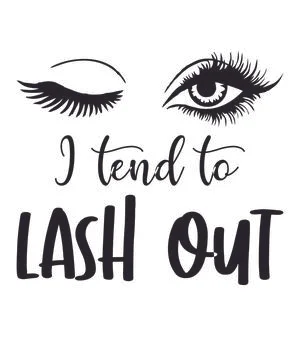 I tend to lash out Stock Illustration