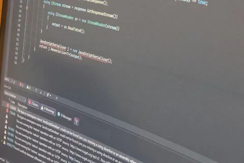 I Think There is an Error in My Code Stock Photos