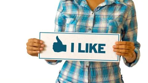 I like thumbs up Stock Illustration