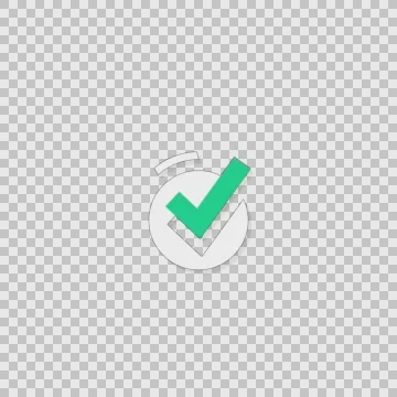 I Tick Alpha animation clip for video or presentation Stock Footage 56636893