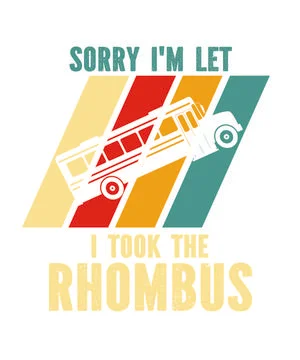 I Took The Rhombus Stock Illustration
