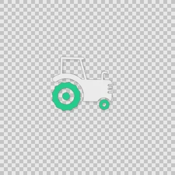 I Tractor Alpha animation clip for video or presentation Stock Footage 56636931