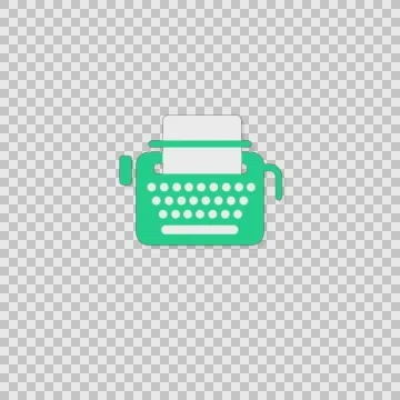 I Typewriter Alpha animation clip for video or presentation Video stock 56637145