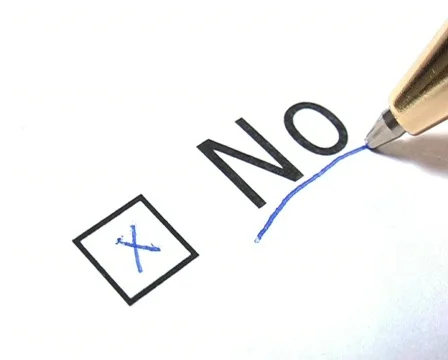 I vote No! Stock Footage 128591