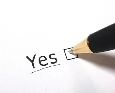 I vote Yes! Stock Footage 128557
