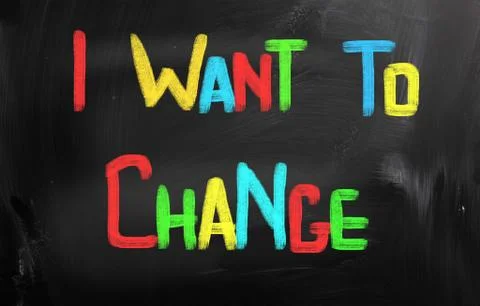 I want to change concept 스톡 일러스트