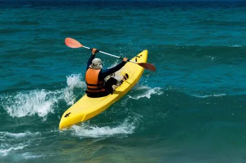 I will win the wave 스톡 사진