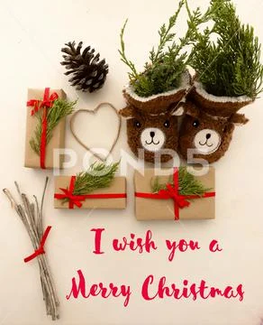 I wish you... card Stock Photos