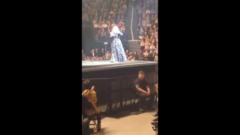 "I would s**t myself", says Adele of Glastonbury rumours Video stock 109395032
