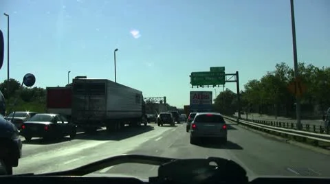 I95 traffic jam 1a Stock-Footage 10568207