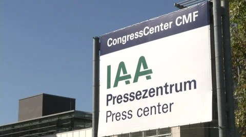 IAA Press center Stock Footage 34301308