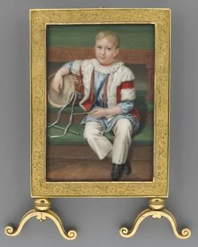 ï»¿Adam Potocki z Krzeszowic w wieku 5 lat (1822-1872). Sonntag, Jozef (17 Stock Photos