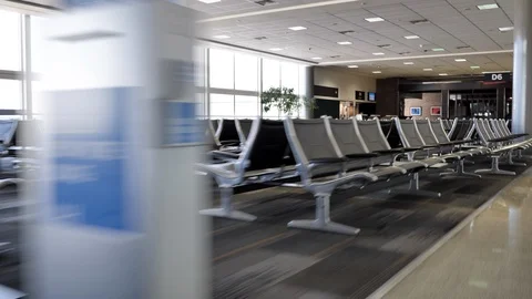 IAH Hyperlapse during coronavirus Stock Footage 129285918