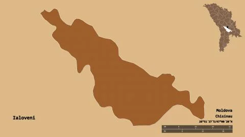 Ialoveni, district of Moldova, zoomed. Pattern イラスト素材