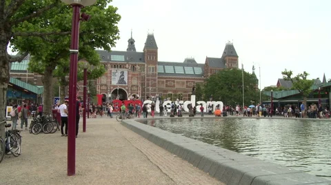 IAmsterdam Sign 1 Stock Footage 52919212