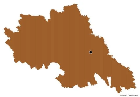 Iasi, county of Romania, on white. Pattern Stock Illustration