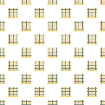 Ibc tank pallet grid pattern background Stock Illustration