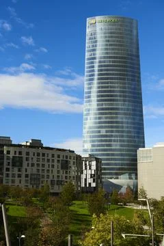 Iberdrola Tower, Bilbao Stock Photos