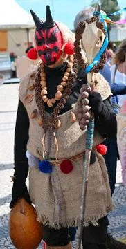 Iberian mask Stock Photos