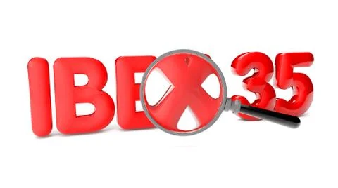 Ibex 35 Stock Illustration