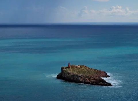 Ibiza coast Stock Photos