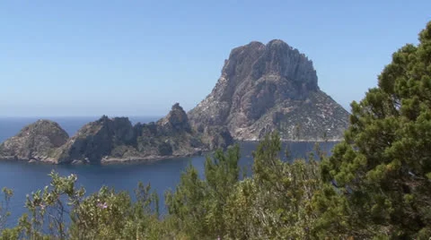 Ibiza Es Vedra Stock Footage 24332377