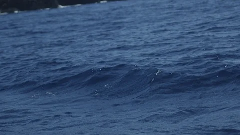 Ibiza Package 1 | slow motion waves in blue sea ocean Stock Footage 117346329