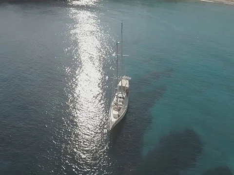 Ibiza ship 360 Stock Footage 70816637