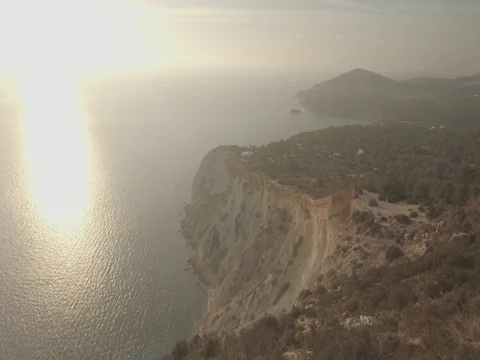 Ibiza sundown mountains Stock Footage 70816750
