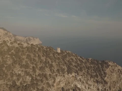 Ibiza tower drone Stock Footage 70816658